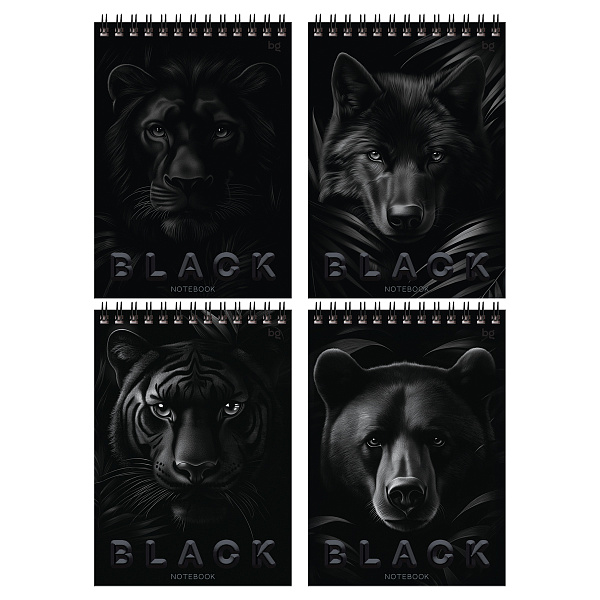 Блокнот А5, 40 листов на гребне, BG "Amazing", мягкая обложка мелованный картон, 60 г/кв.м